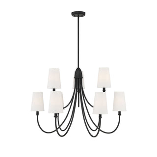 Premium Lustre Lumin Style Vintage-Industriel en Tissu et Métal