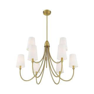 Premium Lustre Lumin Style Vintage-Industriel en Tissu et Métal