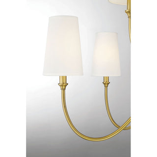 Premium Lustre Lumin Style Vintage-Industriel en Tissu et Métal