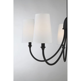 Premium Lustre Lumin Style Vintage-Industriel en Tissu et Métal
