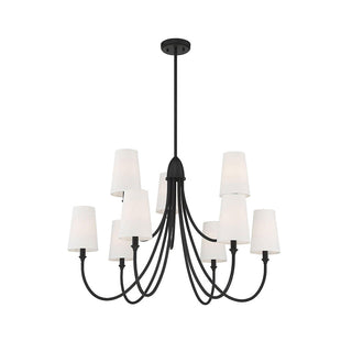 Premium Lustre Lumin Style Vintage-Industriel en Tissu et Métal