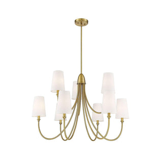 Premium Lustre Lumin Style Vintage-Industriel en Tissu et Métal