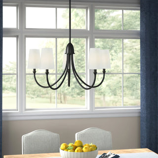 Premium Lustre Lumin Style Vintage-Industriel en Tissu et Métal