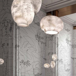 Thalia Suspension Minimaliste en Albâtre