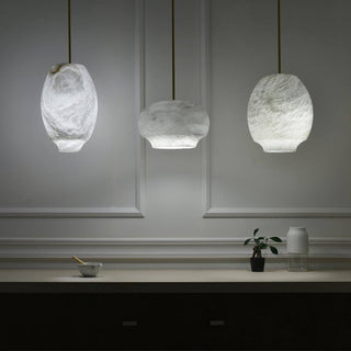 Thalia Suspension Minimaliste en Albâtre