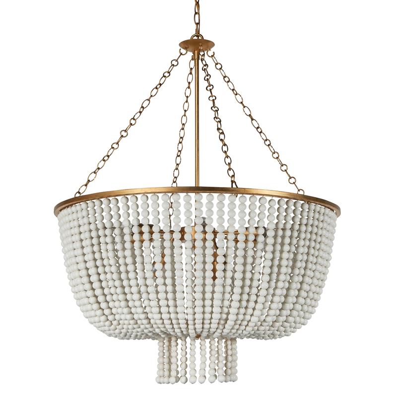 Opal Lustre en Métal et Bois de Luxe Postmoderne