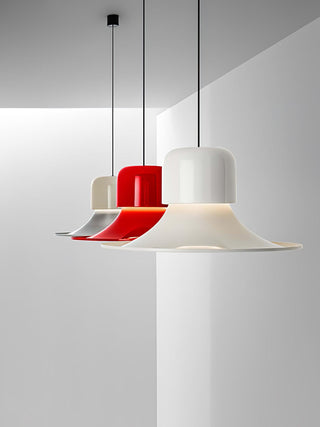 Lustra Suspension Aluminium Incurvée pour Cuisine