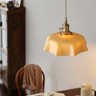 Civen Suspension Fleur  Verre