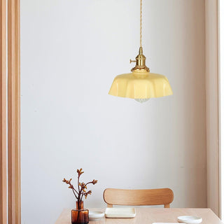 Civen Suspension Fleur  Verre