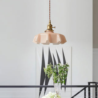 Civen Suspension Fleur  Verre