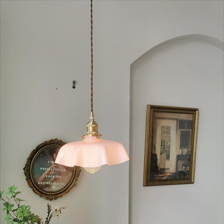 Civen Suspension Fleur  Verre