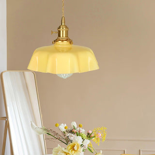 Civen Suspension Fleur  Verre