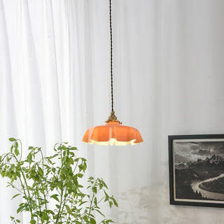 Civen Suspension Fleur  Verre