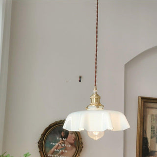 Civen Suspension Fleur  Verre