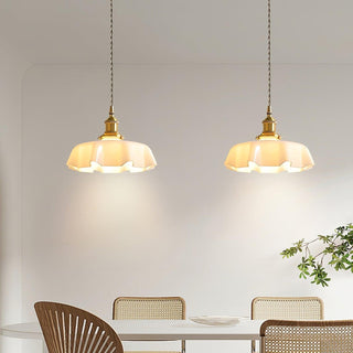 Civen Suspension Fleur  Verre