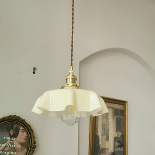 Civen Suspension Fleur  Verre