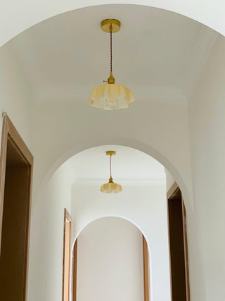 Lustra Suspension Fleur Française pour Salle à Manger