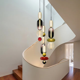 Noxic Suspension Artistique en Verre et Acrylique
