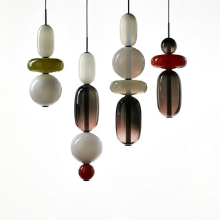 Noxic Suspension Artistique en Verre et Acrylique
