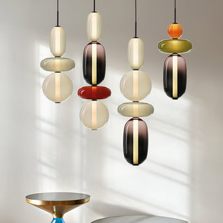 Noxic Suspension Artistique en Verre et Acrylique