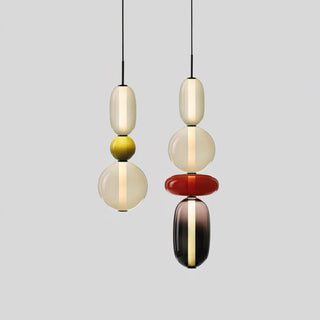 Noxic Suspension Artistique en Verre et Acrylique