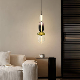 Noxic Suspension Artistique en Verre et Acrylique