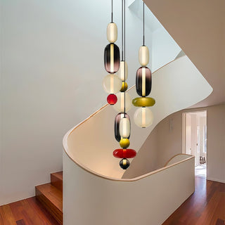 Noxic Suspension Artistique en Verre et Acrylique