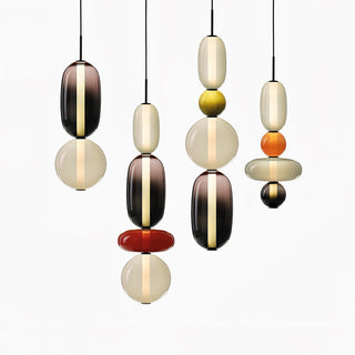 Noxic Suspension Artistique en Verre et Acrylique