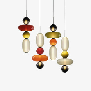 Noxic Suspension Artistique en Verre et Acrylique