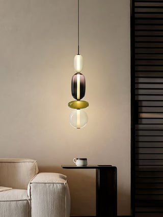 Noxic Suspension Artistique en Verre et Acrylique