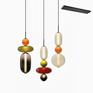Noxic Suspension Artistique en Verre et Acrylique