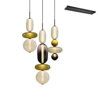 Noxic Suspension Artistique en Verre et Acrylique