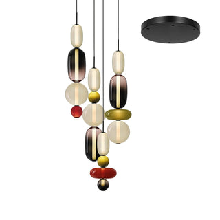 Noxic Suspension Artistique en Verre et Acrylique