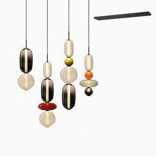 Noxic Suspension Artistique en Verre et Acrylique