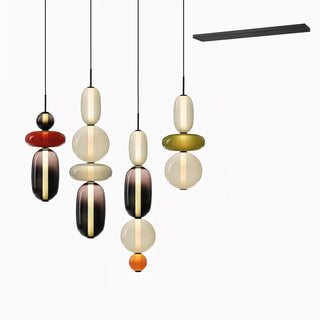 Noxic Suspension Artistique en Verre et Acrylique