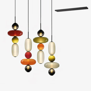 Noxic Suspension Artistique en Verre et Acrylique