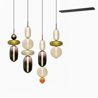 Noxic Suspension Artistique en Verre et Acrylique