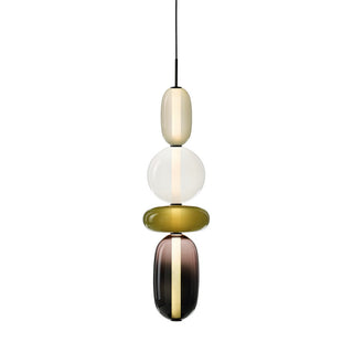 Zodore Prime Art Coloré Verre Suspension