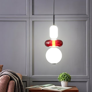 Zodore Prime Art Coloré Verre Suspension