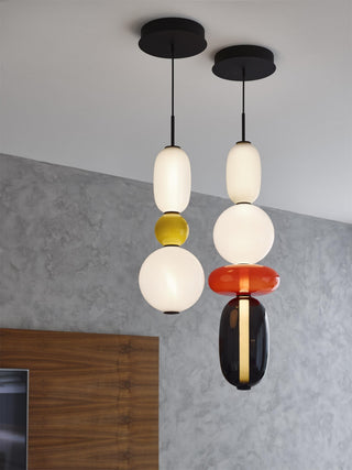 Zodore Prime Art Coloré Verre Suspension