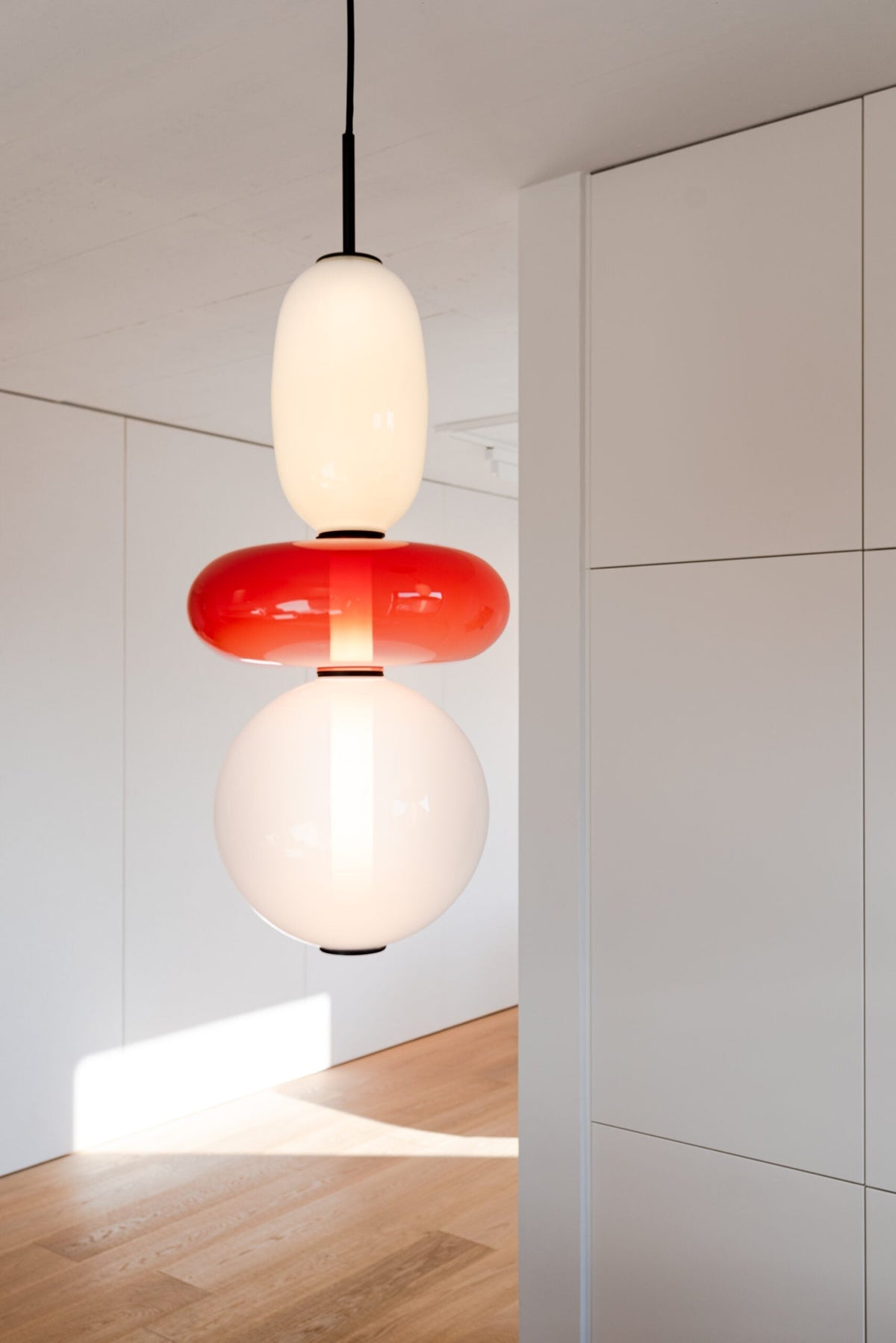 Zodore Prime Art Coloré Verre Suspension