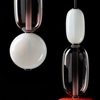 Zodore Prime Art Coloré Verre Suspension