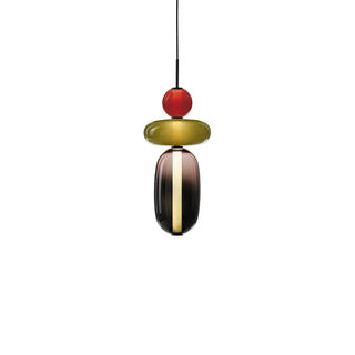 Zodore Prime Art Coloré Verre Suspension