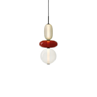 Zodore Prime Art Coloré Verre Suspension