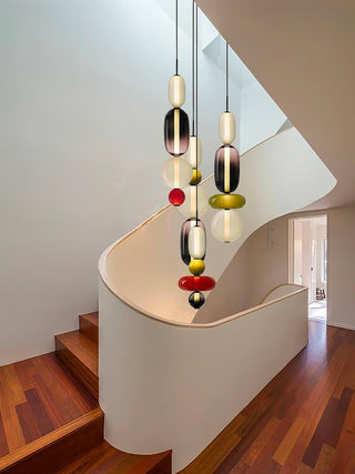 Noxic Suspension Artistique en Verre et Acrylique