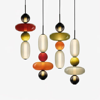 Noxic Suspension Artistique en Verre et Acrylique