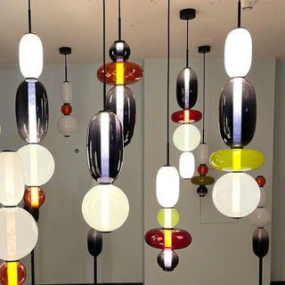 Noxic Suspension Artistique en Verre et Acrylique