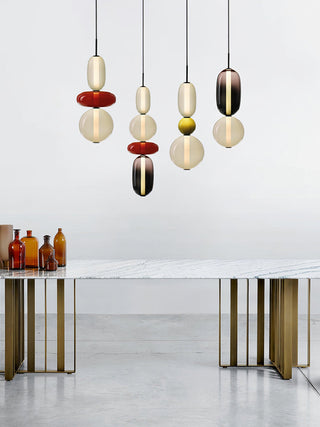 Noxic Suspension Artistique en Verre et Acrylique