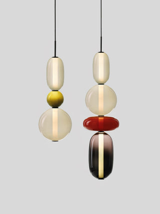 Noxic Suspension Artistique en Verre et Acrylique