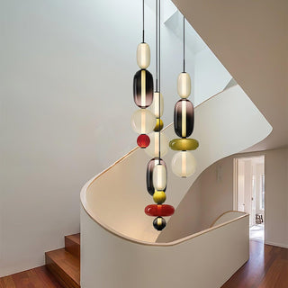 Noxic Suspension Artistique en Verre et Acrylique